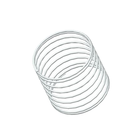 Approved Vendor Compression Spring, O=3.828, L= 3.50, W= .120 G309975327